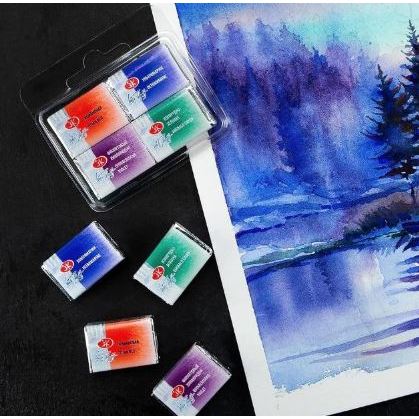 Set 4 màu nước White Nights dạng nén - THEARTSHOP