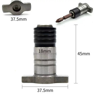  Đầu Chuyên Vít Chữ T Trục 18 Có Lỗ Vít Thay Thế Cho Máy Bulong Máy Bắn Vít 