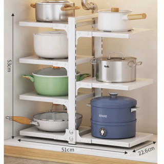 [THÍCH TIỆN NGHI] Kệ Giá Để Chảo Xoong Nồi, Giá Gác Vung Úp Chảo Gọn Gàng Ngăn Nắp