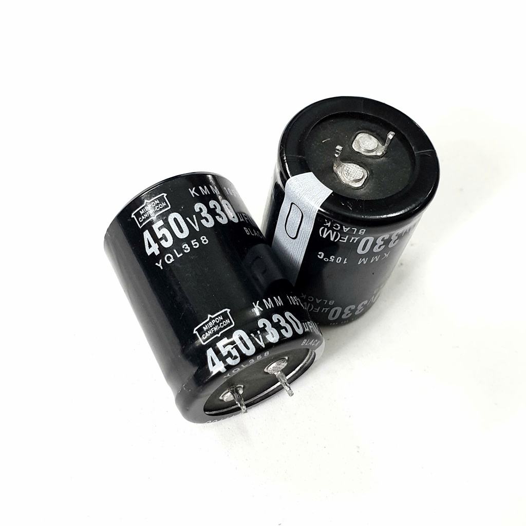 Túi 2 Tụ hóa 330uF 450V Chân Cứng ( 30x40mm)