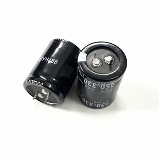 Túi 2 Tụ hóa 330uF 450V Chân Cứng ( 30x40mm)