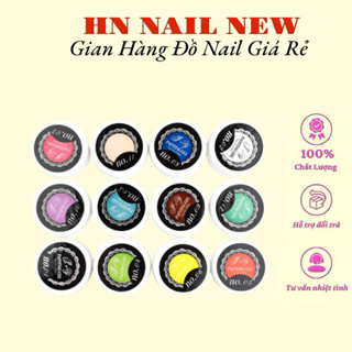 set gel vẽ 12 màu giá rẻ làm móng HN NAIL NEW