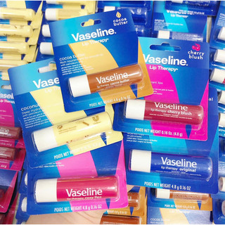 Son dưỡng môi Vaseline cấp ẩm mềm mịn môi hương original - vani - rosy lips Mỹ, sáp dưỡng môi vaselin