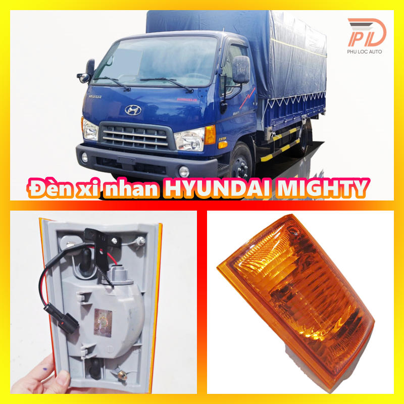 Đèn xi nhan xe tải HYUNDAI 3T5 5T 8T HD350 HD500 HD700 HD800 có bóng loại tốt ( giá 1 cái)
