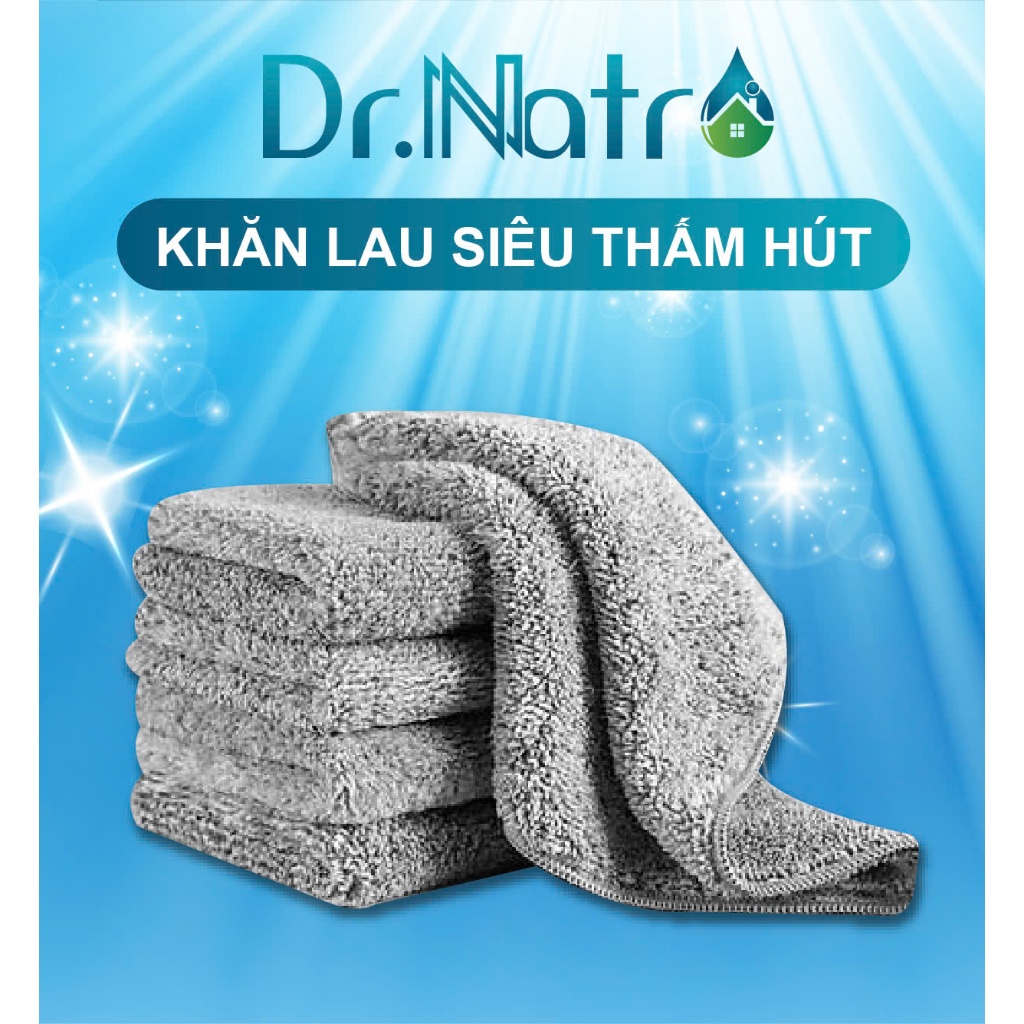 COMBO 5 khăn lau đa năng siêu thấm nước 25*25cm
