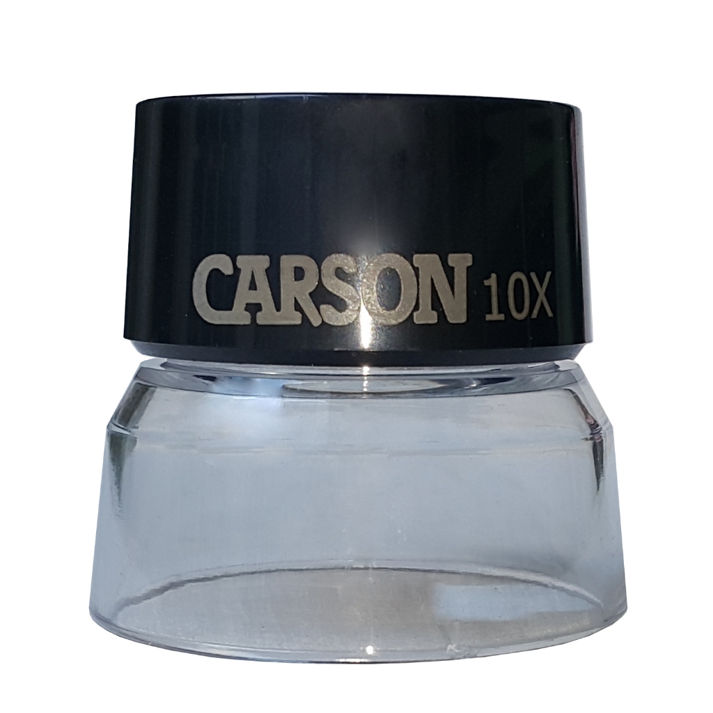 Kính lúp có chụp đỡ Carson 10x