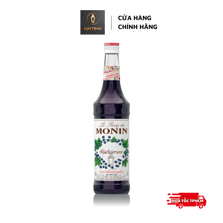 Siro | Syrup Monin Blackcurrant (Monin Nho Đen) 700ml