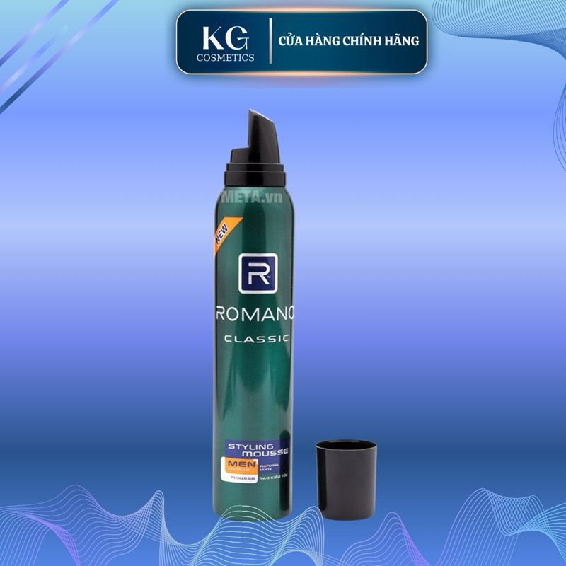 Mousse Bọt Tạo Kiểu Tóc Romano Classic 175g