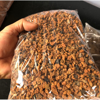 3kg xỉ than đập vụn đã xử lý sạch (dùng trồng cây cảnh, hoa, sen, súng, cây thuỷ sinh, bể lọc hồ cá…)