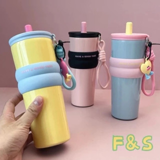 Ly giữ nhiệt Tyeso Wonder dung tích 750ML, chất liệu inox 316 cao cấp kèm theo ống hút inox,