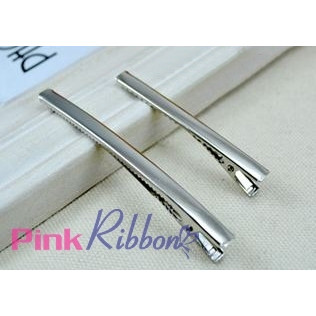 *SET 5C/10C - Kẹp cá sấu mảnh 6cm/8cm xương kẹp, phôi kẹp tóc, sườn kẹp tóc, xương cặp tóc, phôi cặp, kẹp mái DIY