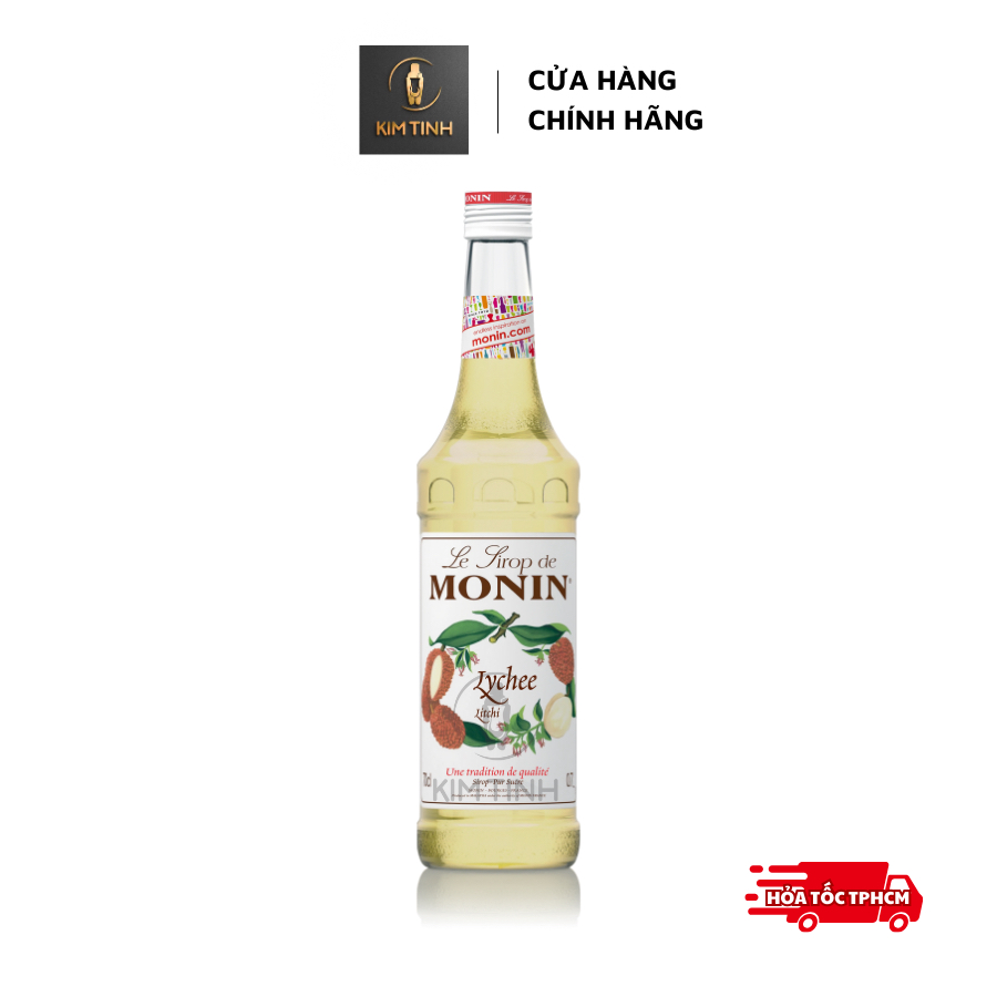 Siro | Syrup Monin Lychee (Monin Vải) 700ml
