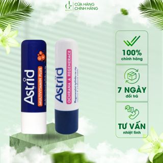 Son Dưỡng Căng Bóng, Không Màu Astrid Từ Mỡ Hươu, Giúp Tái Tạo Môi Hiệu Quả  4.7gr
