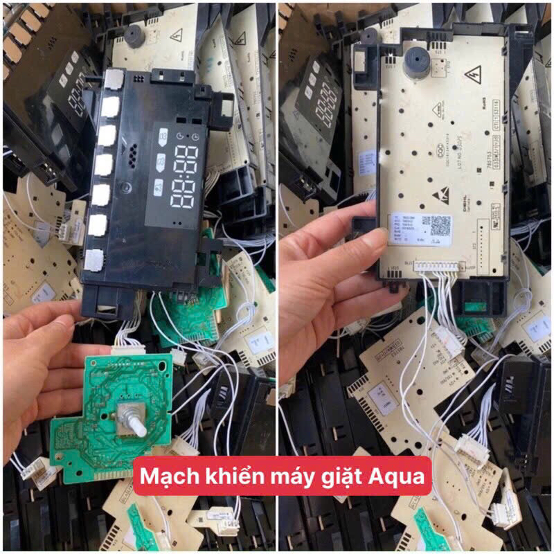 Bo mạch hiển thị máy giặt Aqua AQD - D850E chính hãng