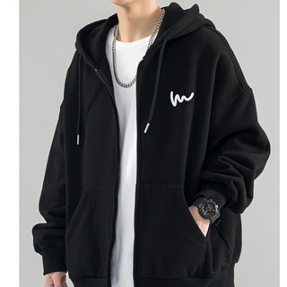 Áo khoác hoodie zip nam nữ form rộng, áo hoodie nỉ bông nam nữ có mũ 2 lớp kiểu dáng Basic thời trang Unisex Hàn Quốc