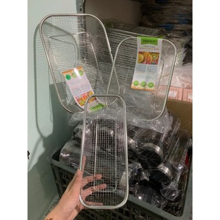 Rổ lưới inox đa chức năng