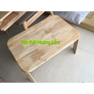 (Ship hoả tốc ) Bàn gấp gọn gỗ cao su cỡ nhỏ