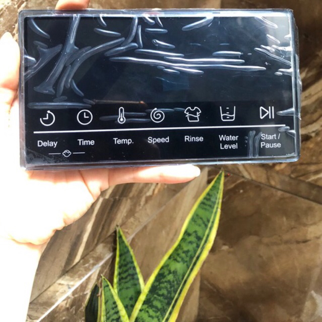 Cảm ứng máy giặt AQUA 9kg AQD - D900F mặt mica cảm ứng của ngang