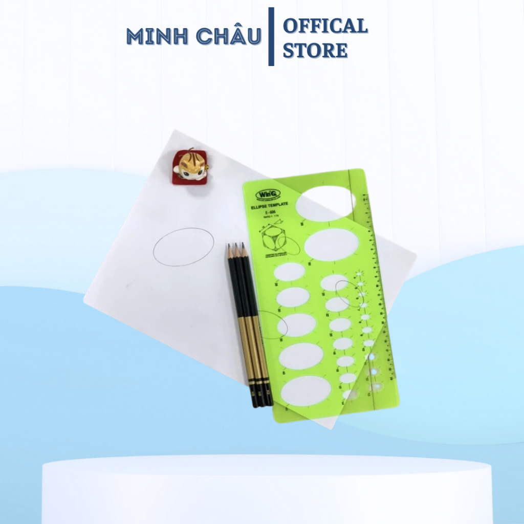 Thước Elip, Thước Vẽ Kỹ Thuật WinQ E-606