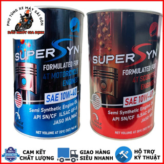 Nhớt Super SYN 10W40 dành cho xe số/xe ga 946ml công nghệ Mỹ
