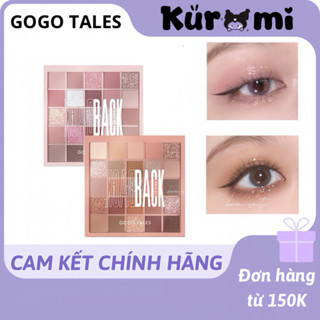 [HOẢ TỐC] Bảng mắt 25 Ô Nhũ Lì GOGO TALES make up cá nhân chuyên nghiệp GT282 Back To Reality Lâu Trôi kuromi cosmetics