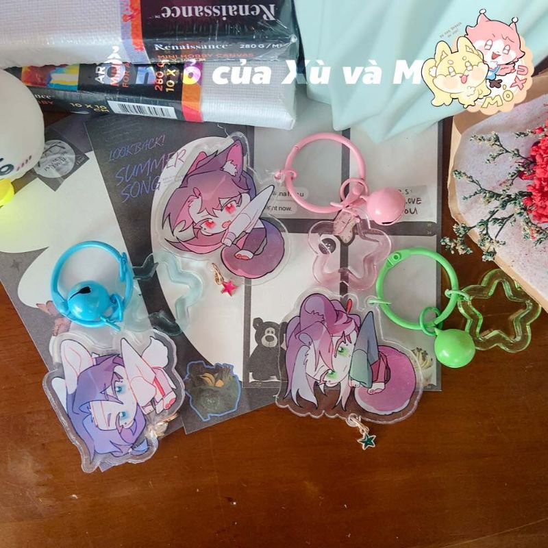 Móc khoá/ Keyring Hoa Sơn Tái Khởi (Thanh Minh/ Bạch Thiên/ Đường Bảo)