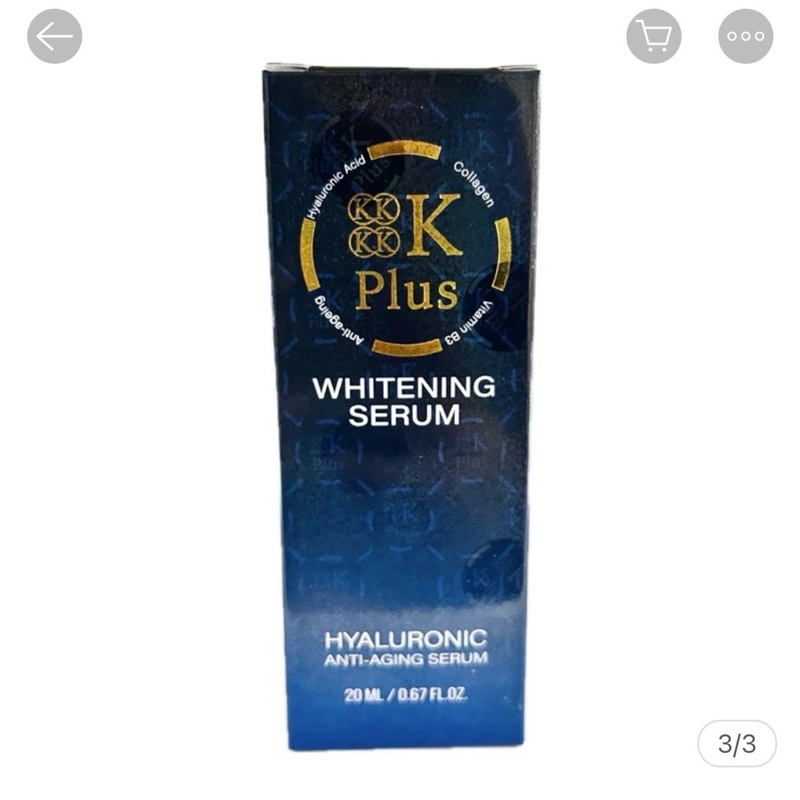 Serum chống Lão hóa, Trắng da, Ngừa mụn Serum 4k Plus 5x Thái Lan | BigBuy360 - bigbuy360.vn