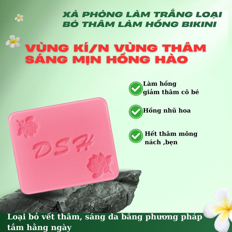 Xà Phòng Trắng Da,Loại Bỏ Thâm, Làm Hồng Bikini Nhũ Hoa DASHIHAN_ Vùng Kín Hồng Hào Mền Mịn