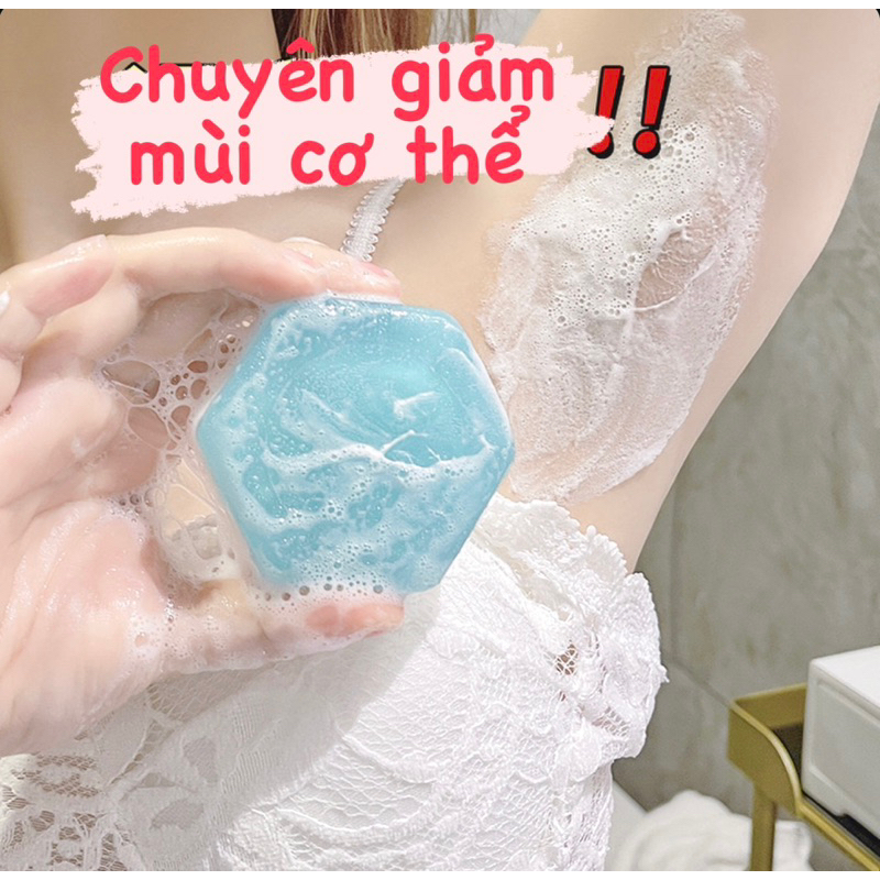 Xà Phòng Khử Mùi Cơ Thể,Giảm Hôi Nách, Tắm Làm Sạch Cơ Thể,Dưỡng Trắng DASHIHAN-Hết Mùi ,Khô Ráo, Tự Tin