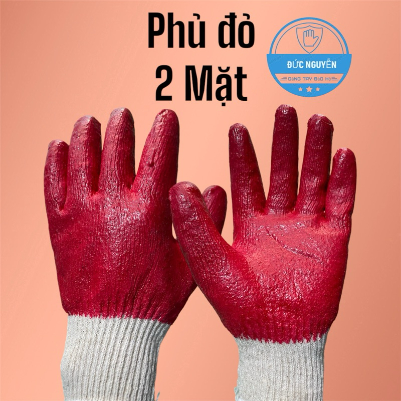 Combo 5 Đôi Găng tay phủ cao su 2 mặt