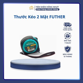 Thước Kéo 2 Mặt FUTHER 5M 7M5 10M Cao Su, Siêu Bền ( Đổi Trả 7 Ngày ) Hàng Chính Hãng
