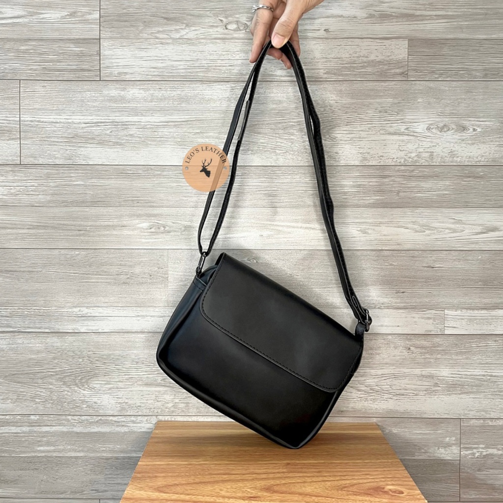 Túi chéo da bền bỉ form đơn giản Mr Simple TC006