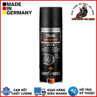 Xịt dưỡng sên Senfineco 9924 Chain Lub Extreme Ceramic 200ml - Nhập khẩu Đức