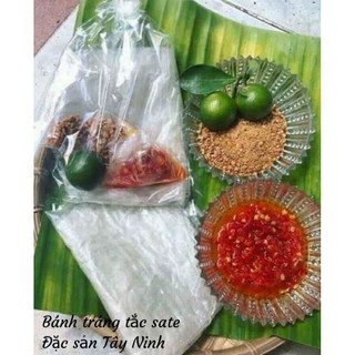 Bánh tráng me, bánh tráng tắc sa tế Tây Ninh