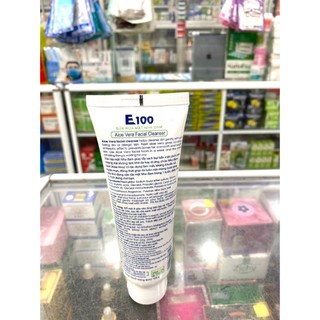 Sữa Rửa Mặt E100 Nha Đam 100g