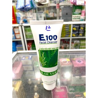 Sữa Rửa Mặt E100 Nha Đam 100g