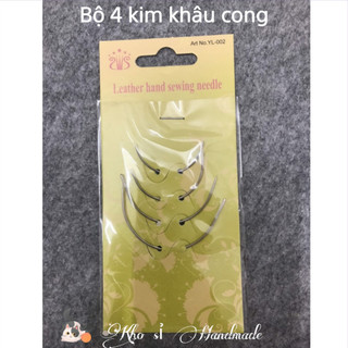 Set 4 kim khâu cong