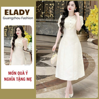 Đầm trung niên  AD3299, Váy trung niên cho mẹ bigsize thiết kế cao cấp đi tiệc đi cưới sang trọng