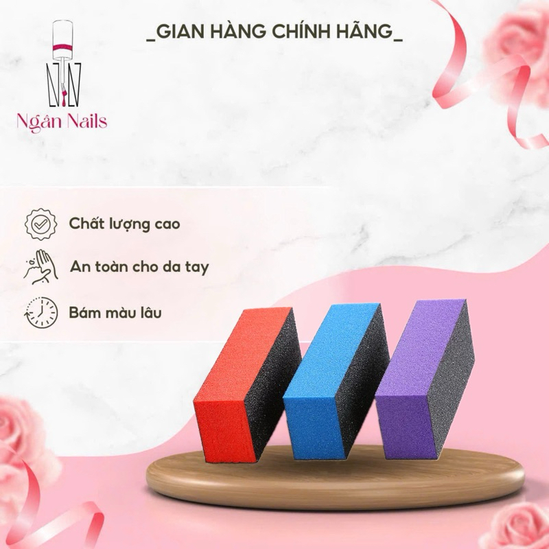 Phào trà móng đỏ đen ,nhám móng