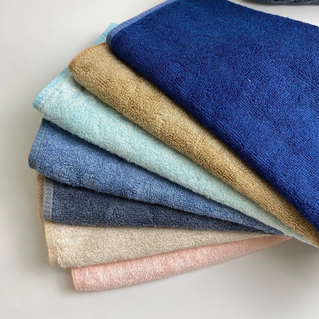 Khăn tắm xuất khẩu size 35x75cm lau người - Loại mỏng - Vải sợi tre mềm mịn thấm hút tốt