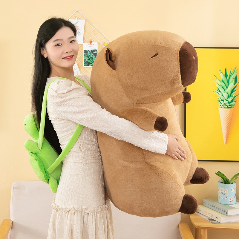 (MIỄN SHIP TẶNG CAPYBARA NHỎ) GẤU BÔNG CAPYBARA SIZE LỚN 50CM