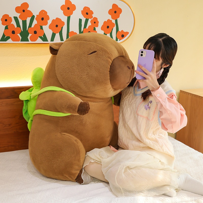 (MIỄN SHIP TẶNG CAPYBARA NHỎ) GẤU BÔNG CAPYBARA 50CM MỀM MỊN