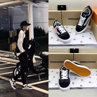 Giày thể thao sneaker nam nữ PB da nhung thêu sọc trắng thân phối logo chữ gót lót lông boy phố GS140P