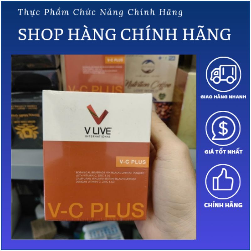 V-C Plus Sản phẩm bổ sung dưỡng chất, tăng cường hệ miễn dịch, phòng ngừa loãng xương, thiếu máu