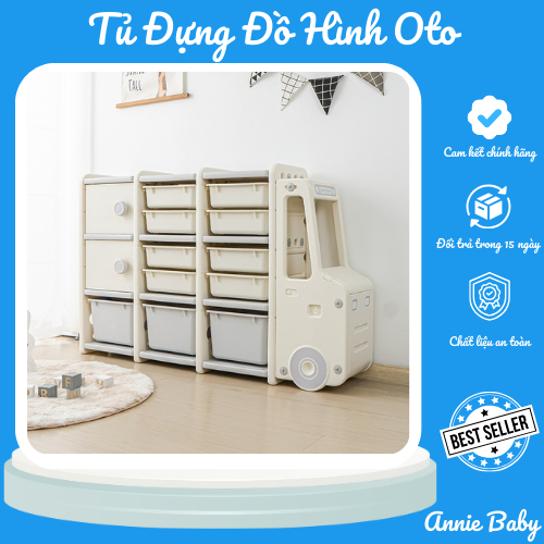 Tủ Đựng Đồ Đa Năng ANNIE BABY , Tủ Đựng Đồ Hình Ô Tô Chất Liệu Nhựa Cao Cấp An Toàn Đa Dạng Kích Cỡ