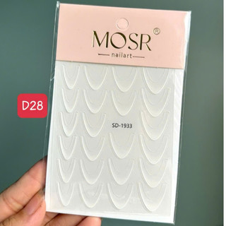 Sticker 5D sticker lụa dán móng tay Mẫu Mới