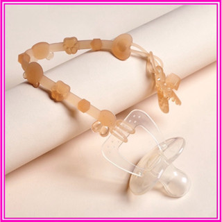 Dây Đeo Ti Giả, Gặm Nướu Cho Bé Bằng Silicon Chống Rơi An Toàn, Dây Silicon Hình Thú