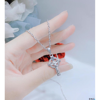 dây chuyền mặt thánh giá dày dặn bạc ta