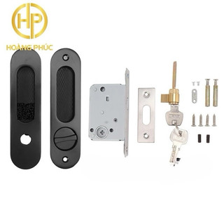 Khóa âm cửa lùa gỗ cao cấp (tay bầu)