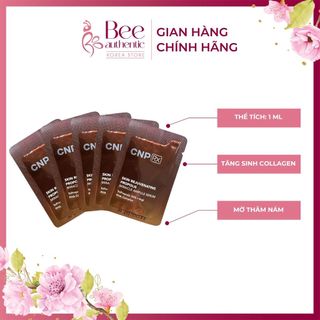 10 Gói Sample  1ml  Tinh chất keo ong CNP Rx tái tạo,phục hồi và trẻ hóa da - Skin Rejuvenating Propolis Miracle Ampule 